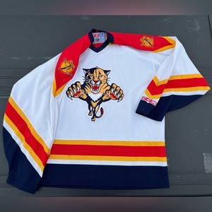 Vintage CCM Florida Panthers Hockey Jersey